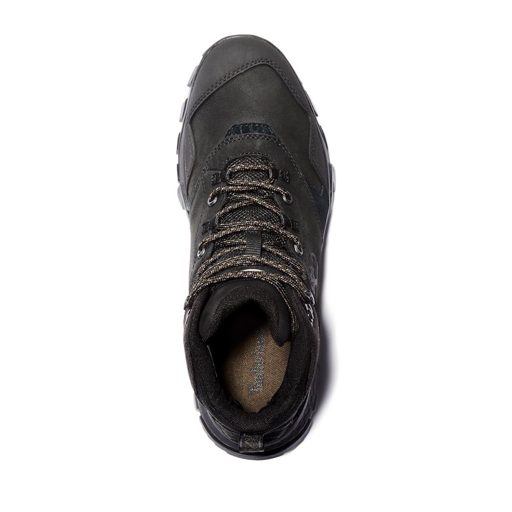 Timberland Παπούτσια Πεζοπορίας Ανδρικα Μαυρα - Garrison Trail Waterproof Mid - Greece 0416792-GC